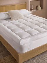 Slumberdown White Sleep Soundly Extra Deep 10cm Mattress Topper