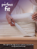 Slumberdown White Sleep Soundly Extra Deep Mattress Topper 10cm (British brand)