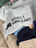 Solesmith personalised gaming blanket 12.5cm x 15cm (British brand)