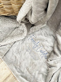 Solesmith personalised family cuddles winter throw - British product