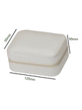 Solesmith Floral Initial Travel White Jewellery Box (British brand)