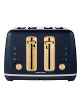 Next Morphy Richards Blue Accents 4 Slice Toaster- Buy online at McGrocer