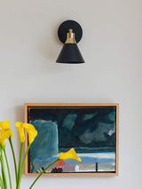 Next Houseof Charcoal Grey Cone Wall Light- Buy online at McGrocer