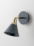 Houseof. charcoal grey cone wall light (British brand)