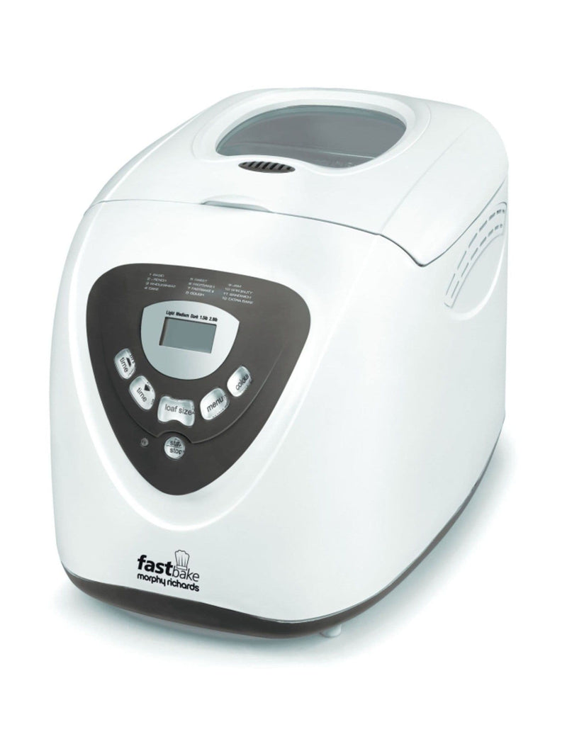 Morphy Richards white Fastbake breadmaker, UK version