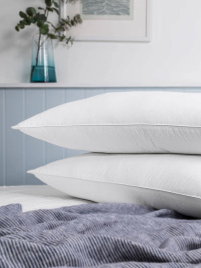 Next Activated Cooling Medium White Support Pillow - Standard UK Size 48x74cm- Buy online at McGrocer