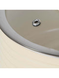 Swan retro cream saucepan set 3 piece, UK version