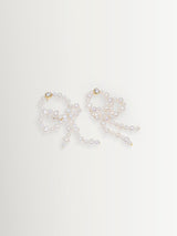 Next CompletedWorks Gold Tone Loop-The-Loop Pearl Earrings- Buy online at McGrocer