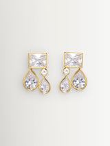 Next CompletedWorks 18ct Gold Vermeil Earrings with Zirconia- Buy online at McGrocer