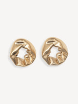 Next CompletedWorks Gold Tone Scrunch Earrings- Buy online at McGrocer