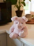 Warmies heatable pig soft toy scented with lavender - British product