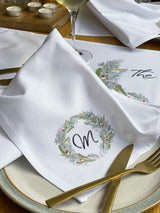 Next Solesmith Personalised Family Wreath Napkin 5cm x 5cm- Buy online at McGrocer