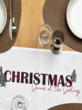 Solesmith tartan Christmas placemat decoration, imported from the UK
