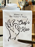 Solesmith Chef's Kiss table runner 228cm x 30cm, imported from the UK