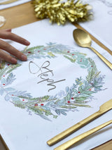 Next Solesmith Personalised Wreath Placemat 3cm x 4.5cm- Buy online at McGrocer