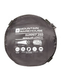 Mountain Warehouse Summit 250 Grey sleeping bag regular 200cm, UK version