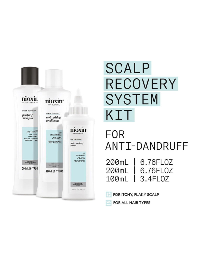 Nioxin Scalp Recovery System Kit, imported from the UK