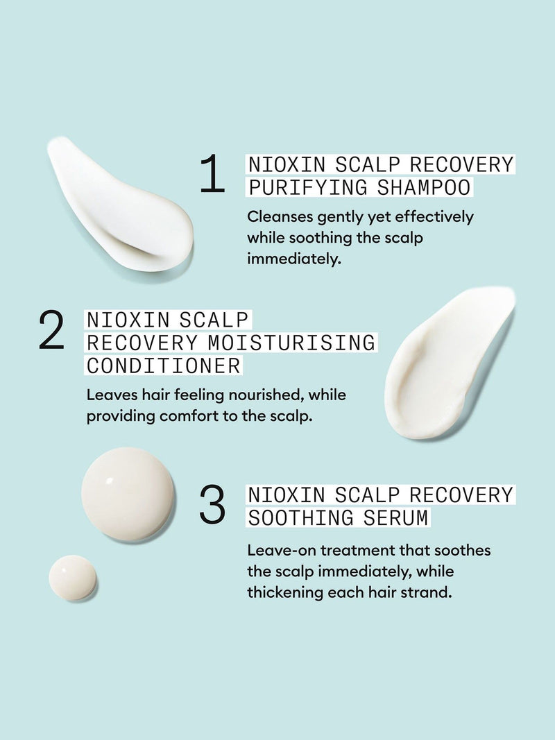 Nioxin Scalp Recovery System Kit, imported from the UK