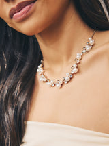 Next Adjustable Gold Tone Sparkle Pearl Effect Pully Necklace and Bracelet Set- Buy online at McGrocer