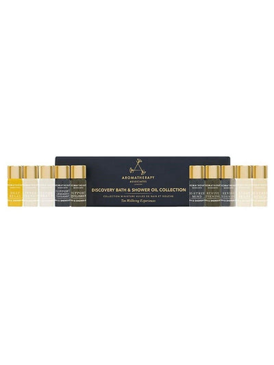 Next Aromatherapy Associates Discovery Wellbeing Bath and Shower Oil Collection Gift Set- Buy online at McGrocer