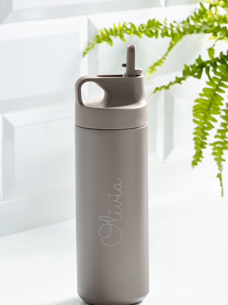 Loveabode personalised sports water bottle (British brand)