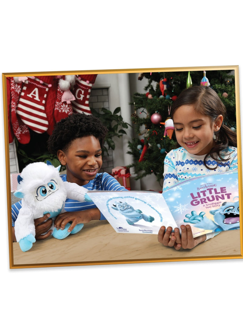 Snobiggie Little Grunt Yeti plush and book (British brand)