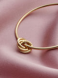 Posh Totty Designs gold tone bangle 6.5cm diameter, imported from the UK