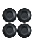 Mikasa black Jardin Midnight pasta bowl set of 4, imported from UK