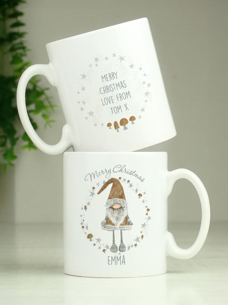Personalised Christmas Gonk Mug by PMC