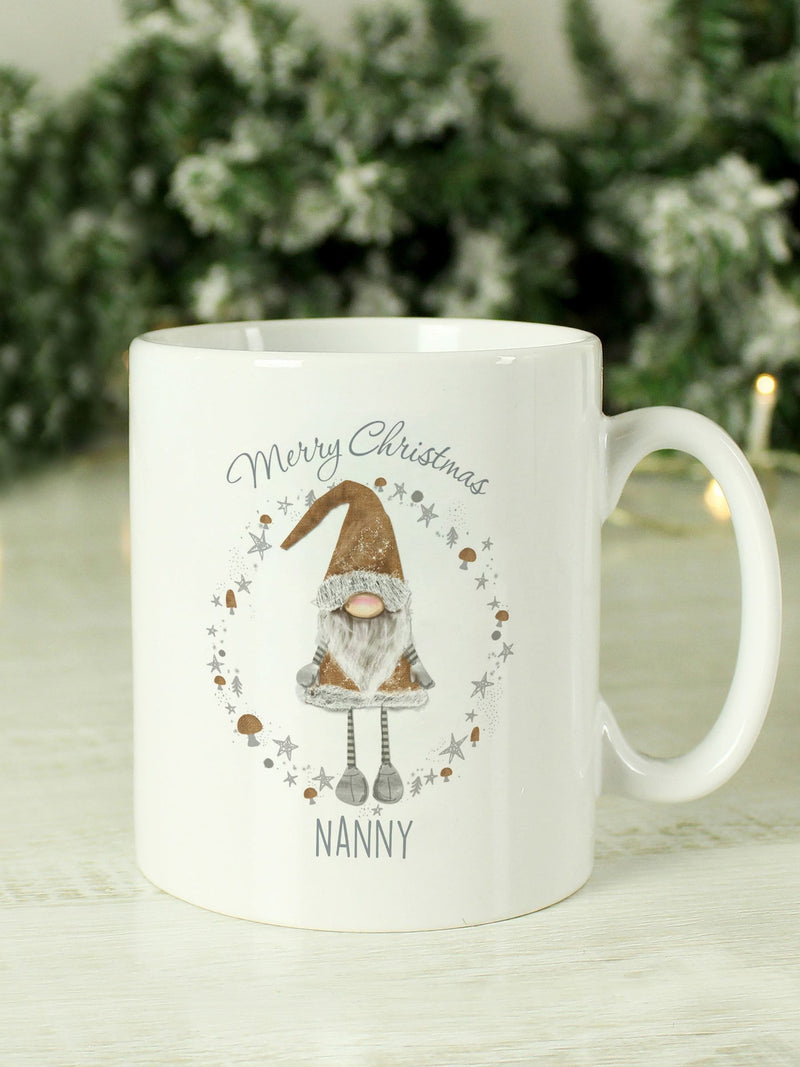 Personalised Christmas Gonk Mug by PMC