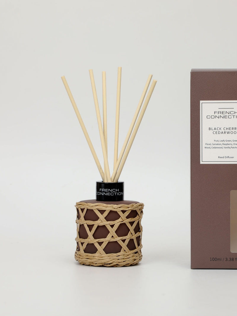 French Connection Cherry Cedarwood reed diffuser 100ml, UK version