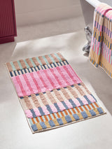 Next Multi Stripe 100% Cotton Bath Mat 50cm x 80cm- Buy online at McGrocer