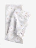 Natural daisy shower curtain, imported from the UK