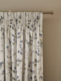 Honesty leaf floral print blackout thermal curtains, imported from the UK