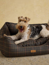 Next Joules Henson Check Brown Pet Bed- Buy online at McGrocer