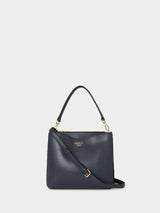 Next Osprey London Light Blue The Winchester Leather Grab Bag- Buy online at McGrocer