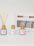 French Connection reed diffuser gift set pastel trio 3x50g, imported from the UK