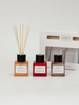 Next French Connection Square Range Trio of Reed Diffusers Home Fragrance Gift Set 3 x 50g- Buy online at McGrocer