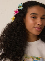 Next Multi Coloured Mini Flower Hair Clips 3 Pack- Buy online at McGrocer
