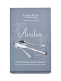 Arthur Price Avalon stainless steel 16 piece cutlery set - British product