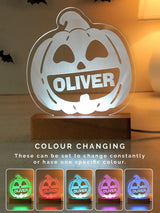 Next PMC Personalised Pumpkin Outdoor LED Light- Buy online at McGrocer