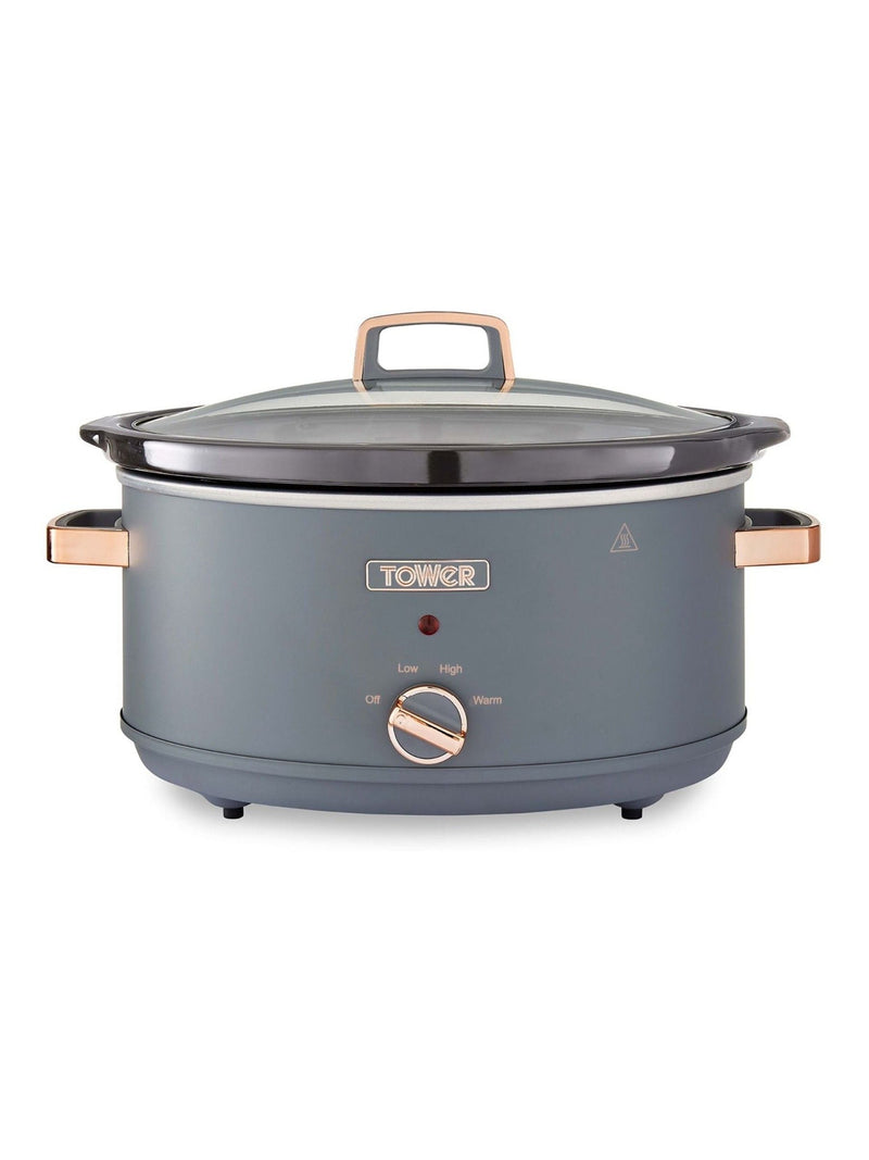 Tower Grey Cavaletto 6.5L slow cooker (British brand)