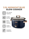 Tower Blue Cavaletto 3.5L slow cooker (British brand)