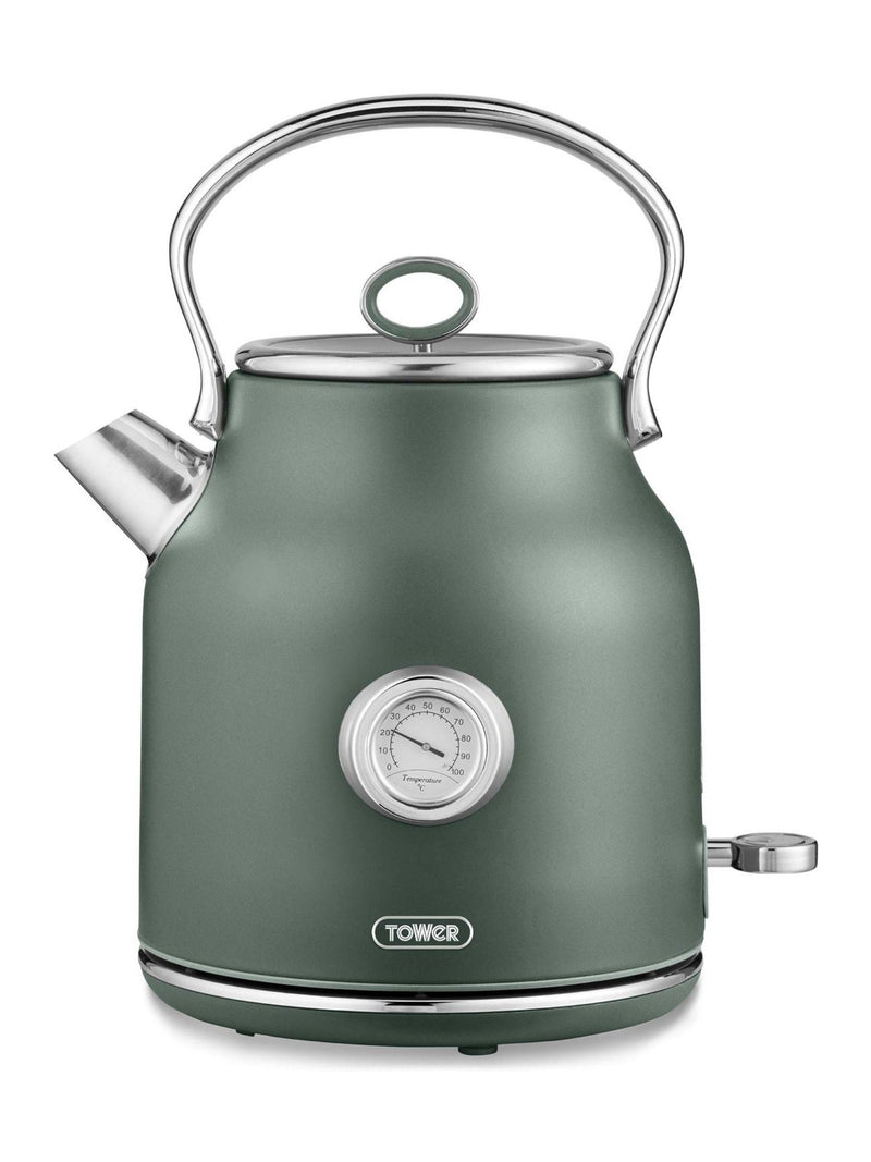 Tower Grey Renaissance 1.7L electric kettle (British brand)