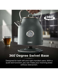 Tower Grey Renaissance 1.7L electric kettle (British brand)