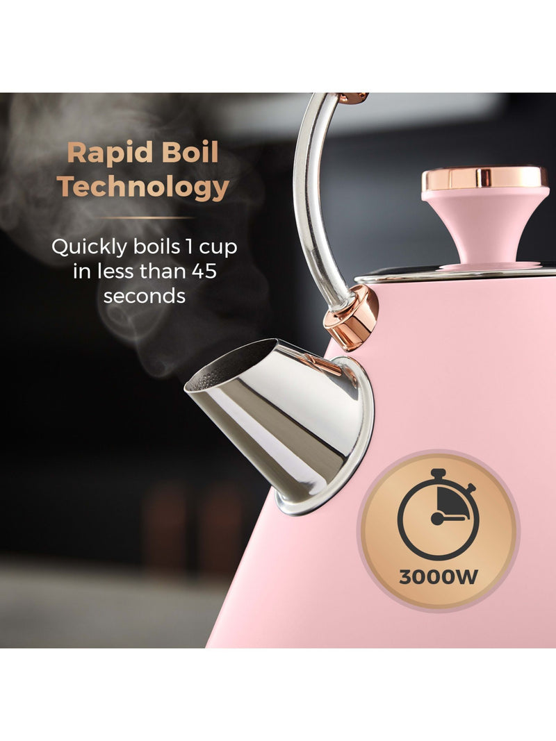 Tower Cavaletto Pink 1.7L kettle (British brand)