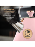 Tower Cavaletto Pink 1.7L kettle (British brand)