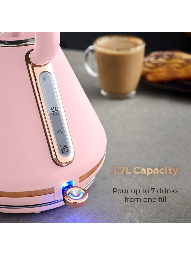 Tower Cavaletto Pink 1.7L kettle (British brand)