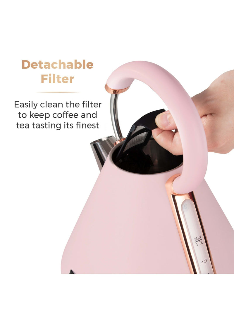 Tower Cavaletto Pink 1.7L kettle (British brand)