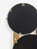 Gold round cluster mirror 70cm x 130cm, UK version